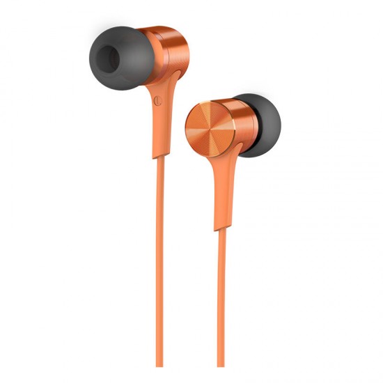 M54 Earphone 3.5mm Wired Control In-ear Earbuds Headphone with Mic for iPhone Xiaomi Huawei