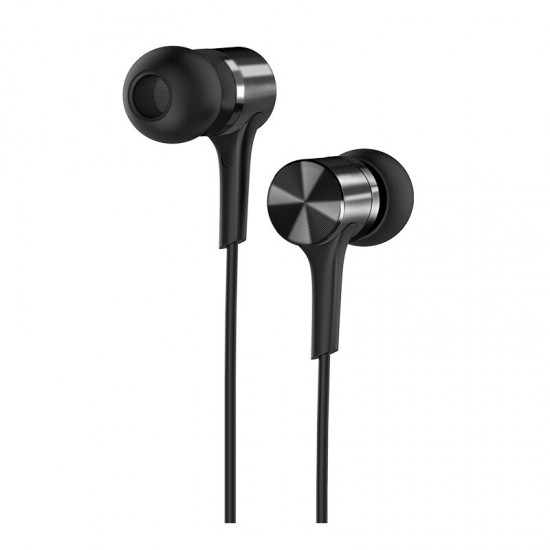 M54 Earphone 3.5mm Wired Control In-ear Earbuds Headphone with Mic for iPhone Xiaomi Huawei