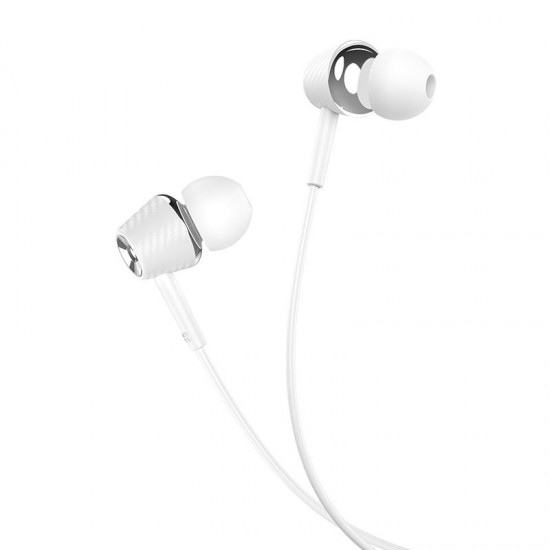 M70 Universal Wired Control HiFi In-ear Earphone with Mic for Mobile Phones PC Laptop