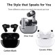 Pro TWS bluetooth Earphone Active Noise Cancelling Dual ANC Qi Wireless Charge Long Battery Life Earphones Headphone with Mic