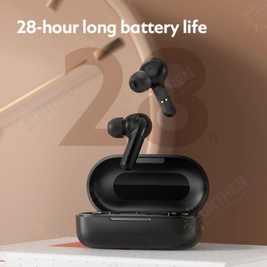 GT3 TWS bluetooth 5.0 Earphone Wireless Earbuds DSP Noise Reduction Mic HiFi Bass Smart Touch Waterproof Sport Headphone