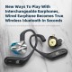 Upgrade Wireless Headphones bluetooth 5.2 Cable Wireless EarHook B/C PIN Connector With Charging Case for KZ Z1 S2 S1 SA08 ZSX DQ6 ZS10 PRO