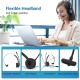 H3 bluetooth 5.0 Headphones Hands-free With HD Mic Charging Base Wireless Skype Headsets For Trucker Drivers Call Office