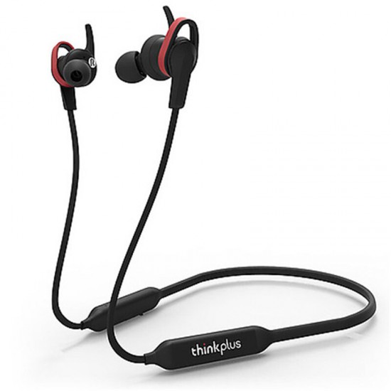 Thinkplus Pods One bluetooth V5.0 Earphones Dual Dynamic Drivers HIFI Sound IPX5 Waterproof Neckband Sports Headset with Mic