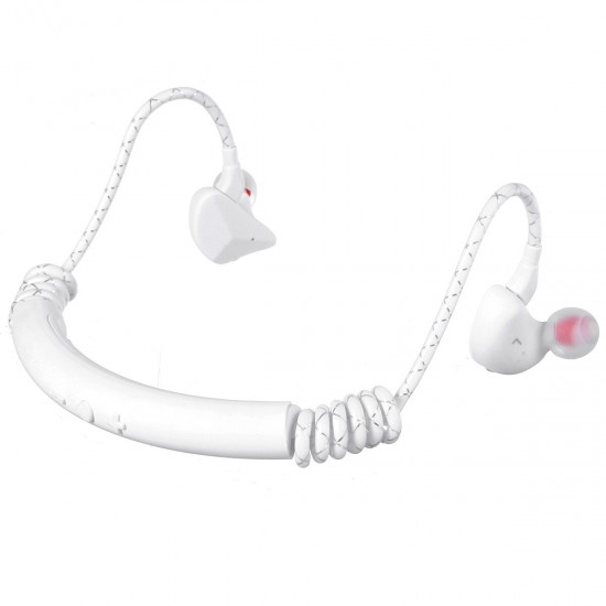 M12 TWS Wireless bluetooth Earphone Neckband Stereo Sport Headphone Scalable Flexible Headset with Mic