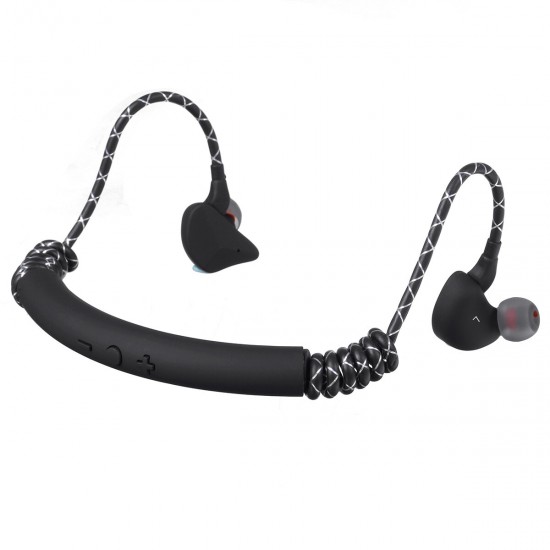 M12 TWS Wireless bluetooth Earphone Neckband Stereo Sport Headphone Scalable Flexible Headset with Mic