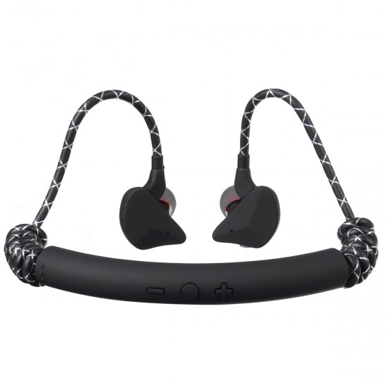 M12 TWS Wireless bluetooth Earphone Neckband Stereo Sport Headphone Scalable Flexible Headset with Mic