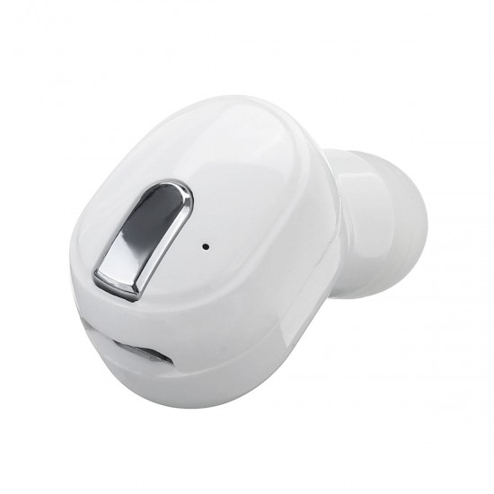 M8 Mini Single bluetooth In-ear Earphone Wireless Headphone with Charging Case Electroplated Button Version