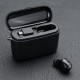 M8 Mini Single bluetooth In-ear Earphone Wireless Headphone with Charging Case Electroplated Button Version