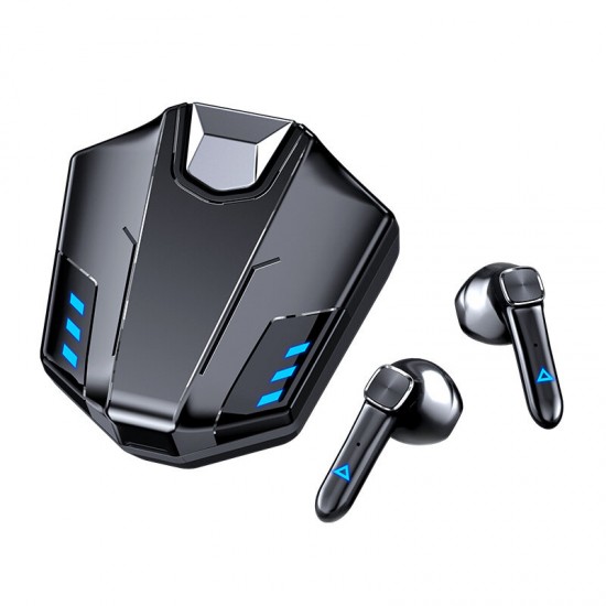 MC BH113 Gaming bluetooth Headset Ultra Low Latency bluetooth 5.0 Deep Bass Game/Music Mode Flashing Wireless Earbuds Earphones