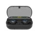 Mini Dual bluetooth Wireless Stereo Multifunctional Earbuds Earphone Waterproof Binaura Call Headset with Mic Power Bank