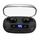 Mini TWS Dual bluetooth Wireless Stereo Earphone In-ear Headset LED Display with Charging Box