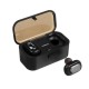 Mini TWS True Wireless bluetooth Earphone HiFi Stereo Noise Cancelling Waterproof Headphone with 800mAh Charging Box