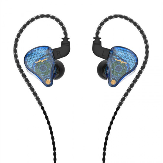 DB1 HIFI Music In Ear Earphone 10mm Dynamic Driver Audiophile Earbud Studio Earplug 2Pin Detachable with Mic