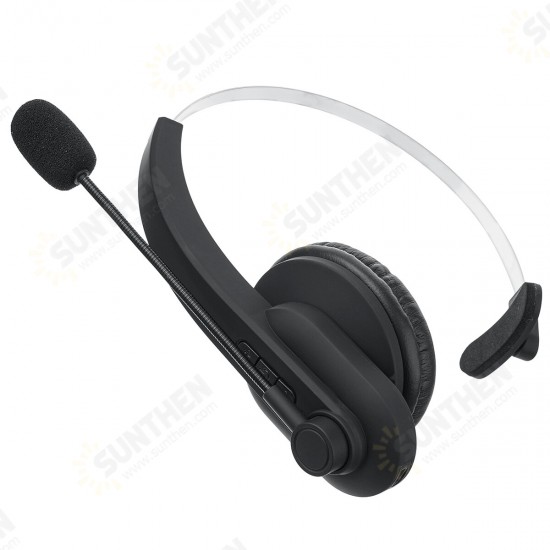 OY631 Single Ear Headset bluetooth Headphone Noise Cancelling Head-mounted Headphone with Microphone for Cell Phones PC Tablet