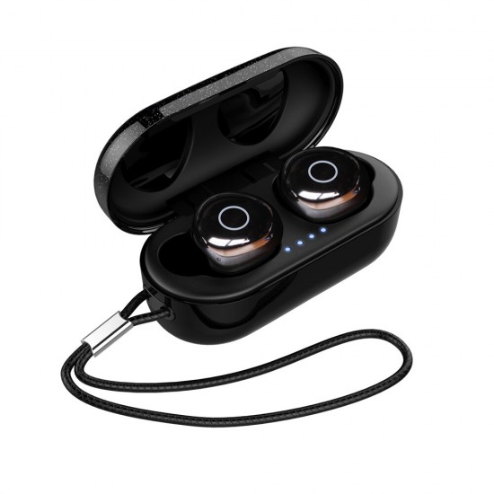 Q65 Pro TWS bluetooth 5.0 Earphone Smart Touch IPX7 Waterproof Bilateral Call Stereo Headphone with Charging Box