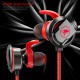 RX3 3.5mm Wired Gaming Earphone With Microphone In Ear Bass Headphone Earbuds Noise Reduction Headset With Microphone