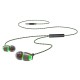 X50M Earphone 3.5mm Wired Control Magnetic Adsorption Stereo Sports Headphone with Mic