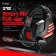 G700 Wired Gaming Headphones 50mm Large Driver Stereo Over Ear Lightweight Headset Noise Cancellation With Microphone