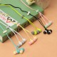 Portable In-Ear 3.5mm Earphone Headset Macaron Storage Case For Phone Tablet PC