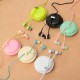 Portable In-Ear 3.5mm Earphone Headset Macaron Storage Case For Phone Tablet PC