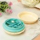 Portable In-Ear 3.5mm Earphone Headset Macaron Storage Case For Phone Tablet PC