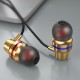 Q5 3.5mm Wired Control In-ear Earbuds Stereo Music Earphone Supper Bass Metal Headphone with Mic