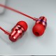 Q5 3.5mm Wired Control In-ear Earbuds Stereo Music Earphone Supper Bass Metal Headphone with Mic