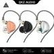 ZAX2 Dynamic In-Ear Earphones Monitor Metal Wired Earphone Noise Cancelling Sport Music Headphones with Detachable Cable