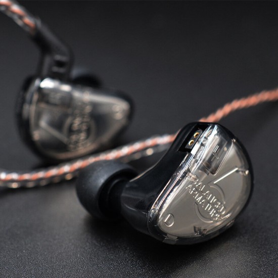 [Six Drivers] KZ AS06 Pure Balanced Armature Drivers Earphone 3.5mm Jack Deep Bass Stereo Headphone