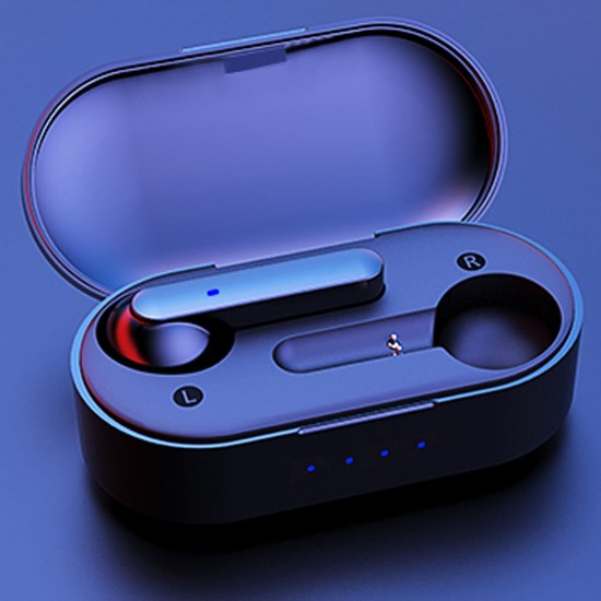 T10 TWS Wireless bluetooth 5.0 Earphone LED Display Touch Waterproof HiFi Headset Noise Cancelling Music Headphone