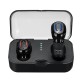 T18S TWS Wireless Earbuds bluetooth 5.0 Earphone Mini Portable Stereo Headphone with Mic for iPhone Huawei