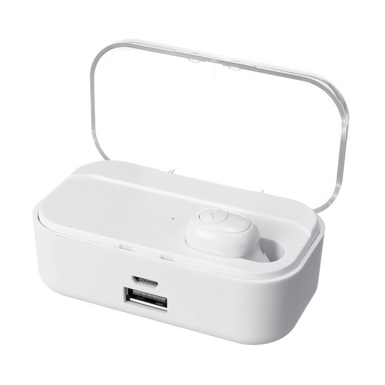 TWS Wireless bluetooth 5.0 Earphone 3500mAh Power Bank Smart Touch Waterproof Hifi Headphone With Charging Box