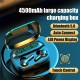 TWS Wireless bluetooth 5.0 Earphone LED Display 4500mAh Power Bank Touch Control 9D Stereo Headphone Headset with Mic