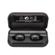 TWS bluetooth 5.0 Wireless 2600mAh Power Bank Stereo Waterproof Spors Earphone With Mic for Smartphones