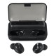 TWS bluetooth LED Digital Display Mini In Ear Earphone Wireless Hifi Music Headphones with Charging Case for Huawei