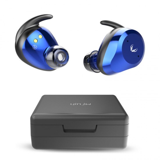 [Truly Wireless] bluetooth 5.0 Earphone TWS HIFI IPX7 Waterproof Noise Cancelling With Charging Case