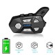 R5 2pcs bluetooth Intercom 2 Rider FM Motorcycle bluetooth Helmet Intercom 1000M MOTO Interphone Helmet Headsets