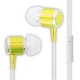 WHF-085 Colorful With Mic Button Earphones For Mobile Phone