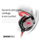 RX3 In-Ear Gaming Headset Dual Microphone Super Bass Headphone Active Noise Reduction with Detachable HD Long-Microphone