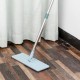 360° Rotation Spin Flat Mop Bucket Set Auto Rebound Hand-free Floor Cleaning