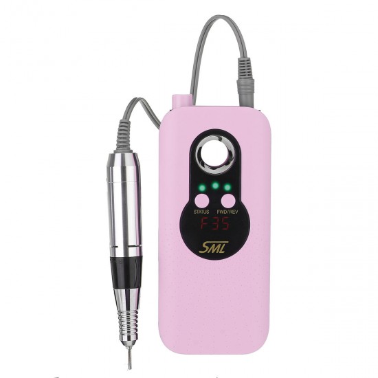 35000RPM Electric Nail Drill Machine Portable Rechargeable Manicure Pedicure Machine