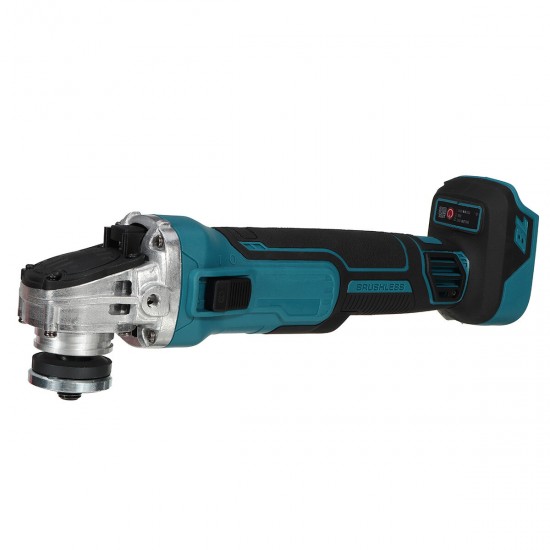 18V 100/125mm 3 Speed Brushless Angle Grinder Electric Polishing Cutting Tool For Makita 18V Battery