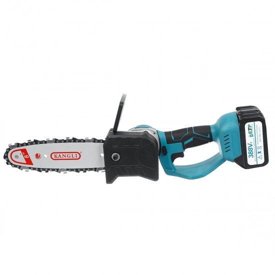 1500W 8inch Cordless Electric Chain Saw Brushless Motor Power Tools Rechargeable Lithium Battery