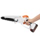 6 Inch Portable Electric Chain Saw Mini Cordless Rechargeable Woodworking Wood Cutting Tool W/ 1/2 Battery For Makita