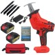 68V 9000mah Electric Reciprocating Saw Outdoor Woodworking Cordless Portable Saw