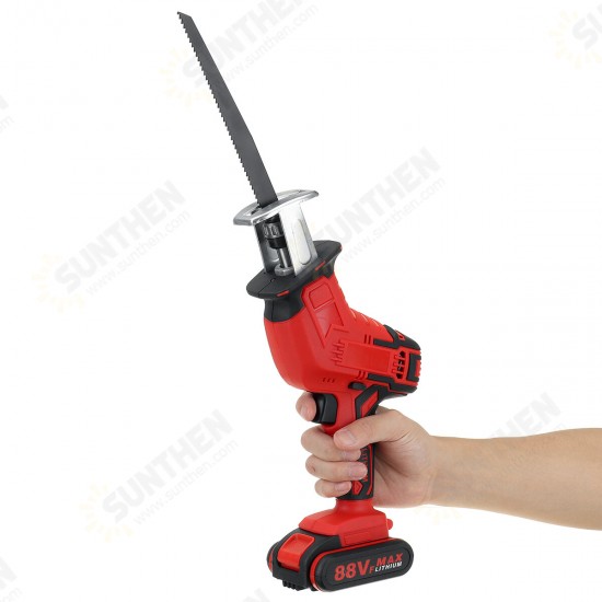 88VF Electric Reciprocating Saw Outdoor Cordless Portable Saw Woodworking Cutter