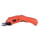 220V Electric Cordless Scissors Tailors Cutter Cutting Machine LED Light With 2 Blades