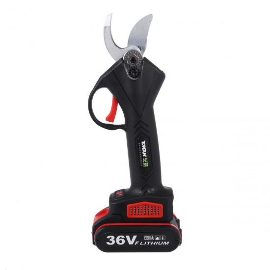 36VF 25mm Cordless Electric Pruning Shears Cutter Li-ion Tree Branch Cutting Tool W/ 1 or 2 Battery