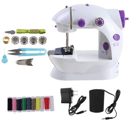 Rechargeable Portable Electric Sewing Machine Multi-function Household Sewing Machine